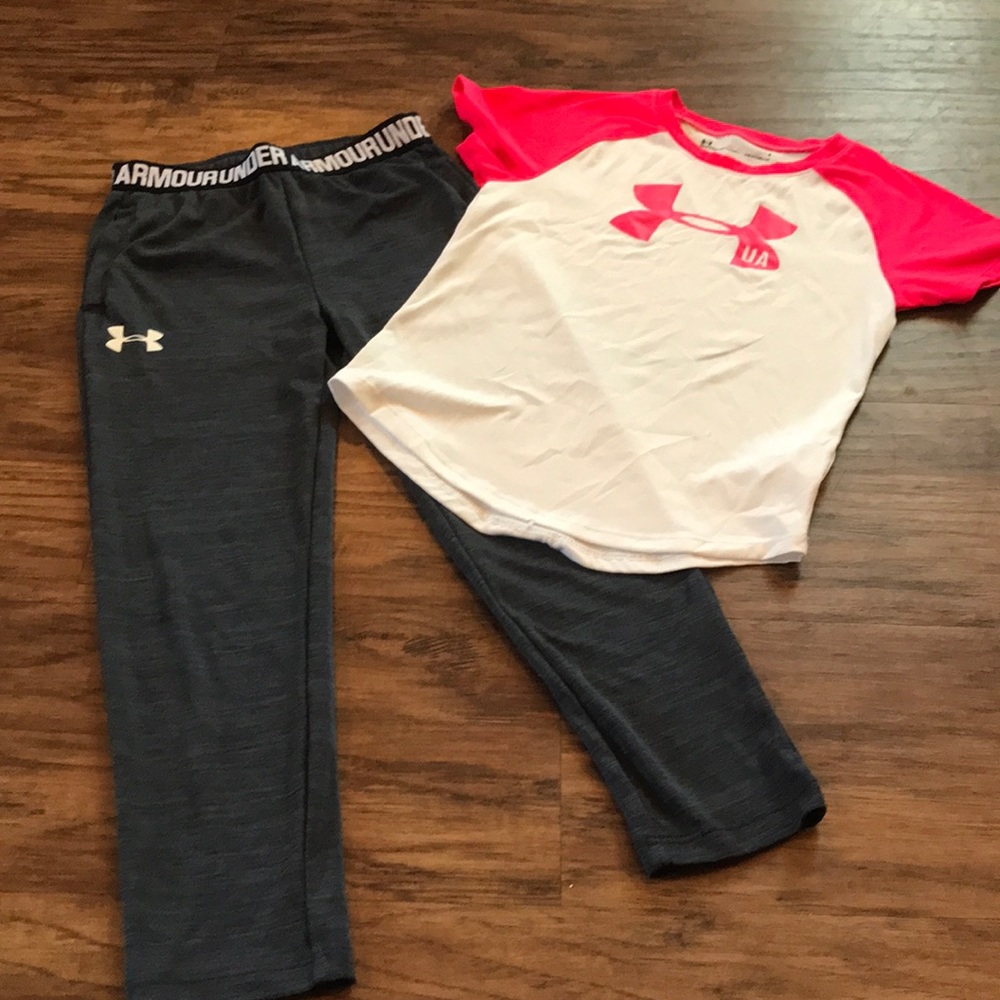 Under Armour Girl’s size 6 set